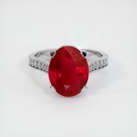 Ruby Ring 5.03 Ct. 14K White Gold Preview