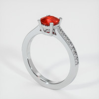 Ruby Ring 1.06 Ct., 18K White Gold Preview