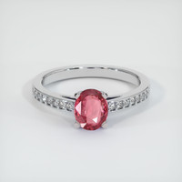 Ruby Ring 1.22 Ct. 18K White Gold Preview