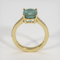 5.10 Ct. Bi Color Sapphire Ring, 10K Yellow Gold 3