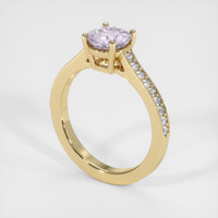 1.29 Ct. Gemstone Ring, 14K Yellow Gold 2