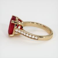 5.03 Ct. Ruby Ring, 14K Yellow Gold 4