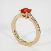 Ruby Ring 1.06 Ct., 18K Yellow Gold Preview
