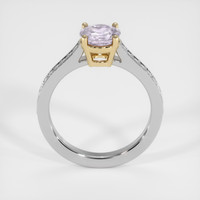 1.29 Ct. Purple Spinel Ring, 18K Yellow & White 3