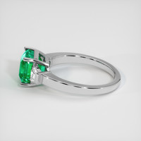 2.55 Ct. Emerald Ring, Platinum 950 4