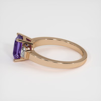 2.13 Ct. Sapphire Ring, 18K Rose Gold 4