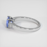 1.86 Ct. Blue Sapphire Ring, 10K White Gold 4