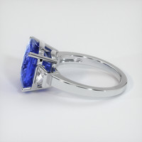 7.12 Ct. Sapphire Ring, 14K White Gold 4