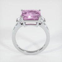6.08 Ct. Purple Sapphire Ring, 18K White Gold 3