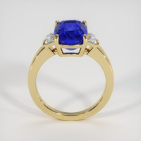 6.19 Ct. Blue Sapphire Ring, 14K Yellow Gold 3