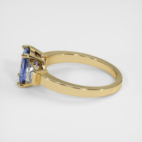 2.00 Ct. Blue Sapphire Ring, 14K Yellow Gold 4
