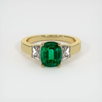 Emerald Ring 2.07 Ct., 18K Yellow Gold Preview
