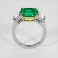 2.45 Ct. Emerald Ring, 18K Yellow & White 3