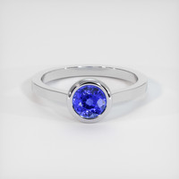 1.12 Ct. Sapphire Ring, Platinum 950 1