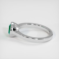 1.18 Ct. Emerald Ring, Platinum 950 4