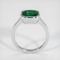 2.58 Ct. Emerald Ring, Platinum 950 3