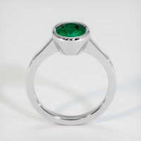 1.61 Ct. Emerald Ring, Platinum 950 3