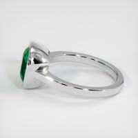 2.62 Ct. Emerald Ring, Platinum 950 4