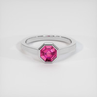 0.81 Ct. Gemstone Ring, Platinum 950 1