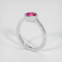 0.81 Ct. Gemstone Ring, Platinum 950 2