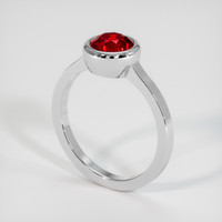 1.56 Ct. Ruby Ring, Platinum 950 2