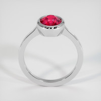 2.03 Ct. Ruby Ring, Platinum 950 3