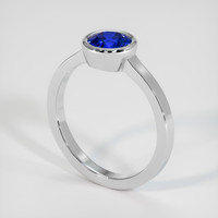 0.94 Ct. Sapphire Ring, Platinum 950 2