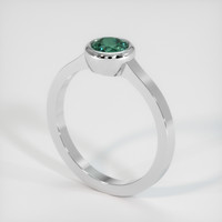 0.75 Ct. Sapphire Ring, Platinum 950 2
