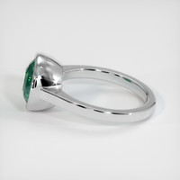 4.10 Ct. Sapphire Ring, Platinum 950 4