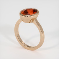 5.16 Ct. Gemstone Ring, 14K Rose Gold 2