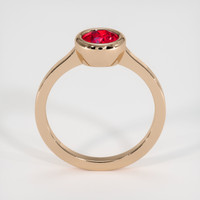 1.07 Ct. Ruby Ring, 14K Rose Gold 3