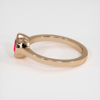 1.07 Ct. Ruby Ring, 14K Rose Gold 4