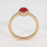 1.02 Ct. Ruby Ring, 14K Rose Gold 3