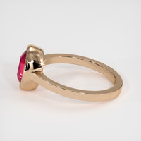 2.03 Ct. Ruby Ring, 14K Rose Gold 4