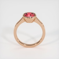 2.04 Ct. Padparadscha Sapphire Ring, 14K Rose Gold 3