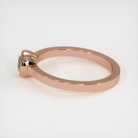 0.78 Ct. Sapphire Ring, 14K Rose Gold 4