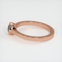 0.68 Ct. Sapphire Ring, 14K Rose Gold 4