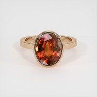 5.16 Ct. Gemstone Ring, 18K Rose Gold 1