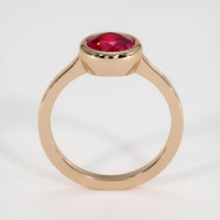 1.55 Ct. Ruby Ring, 18K Rose Gold 3