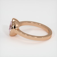 2.21 Ct. Sapphire Ring, 18K Rose Gold 4