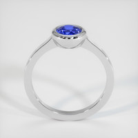 1.12 Ct. Sapphire Ring, 14K White Gold 3