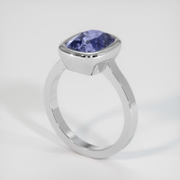 2.83 Ct. Gemstone Ring, 14K White Gold 2