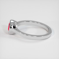 1.07 Ct. Ruby Ring, 14K White Gold 4