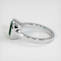 2.58 Ct. Emerald Ring, 18K White Gold 4