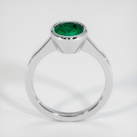 1.61 Ct. Emerald Ring, 18K White Gold 3