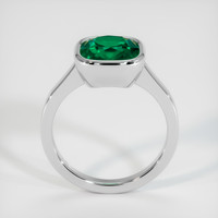 2.62 Ct. Emerald Ring, 18K White Gold 3