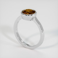 1.83 Ct. Gemstone Ring, 18K White Gold 2