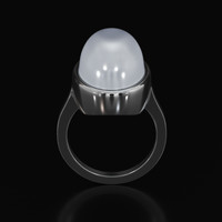 21.15 Ct. Gemstone Ring, 18K White Gold 3