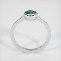 0.75 Ct. Sapphire Ring, 18K White Gold 3