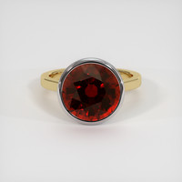 8.50 Ct. Gemstone Ring, 14K White & Yellow 1